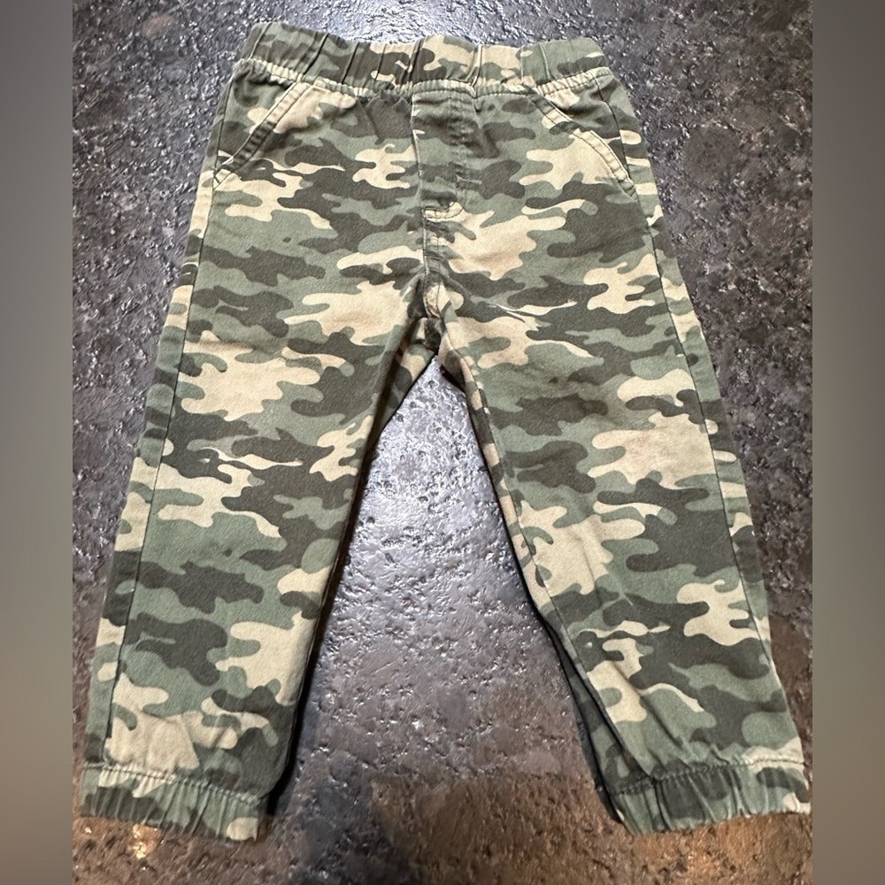 Garanimals Green Camouflage Kids Bottoms